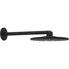 Верхний душ Grohe Rainshower SmartActive 22123KF0 310 мм, с кронштейном, 2 режима, черный матовый