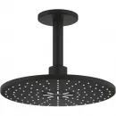Верхний душ Grohe Rainshower SmartActive 22124KF0 310 мм, с кронштейном, 2 режима, черный матовый