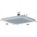 Верхний душ 200 мм Remer 359SSNPX