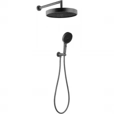 Душевой гарнитур Boheme Cell 427-GM 320 мм, графит матовый