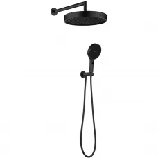 Душевой гарнитур Boheme Cell 427-SGM 320 мм, графит глянец