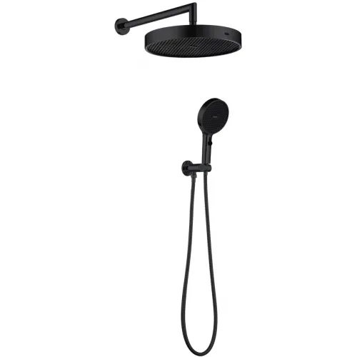 Душевой гарнитур Boheme Cell 427-SGM 320 мм, графит глянец