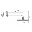 Верхний душ 250 мм, 1 режим Bossini Elios H19412G.030