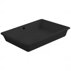 Раковина 61,5x41,5 см Simas Lavabi d'arredo S60 nero matt