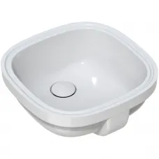 Раковина Arrow AP41011B 46x46 см, встраиваемая снизу, белый
