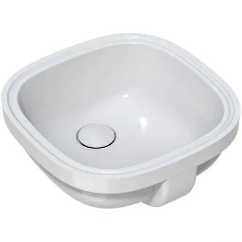 Раковина Arrow AP41011B 46x46 см, встраиваемая снизу, белый