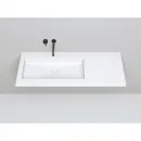 Раковина Salini S-Sense Marea 10 1802110G 74,7x40 см, встраиваемая снизу, белый глянец