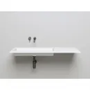 Раковина Salini S-Sense Marea 10 1802110G 74,7x40 см, встраиваемая снизу, белый глянец