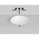 Раковина Salini S-Sense Marea 11 1802111G 55x40 см, встраиваемая снизу, белый глянец