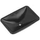Раковина Villeroy & Boch Loop & Friends 4A5700R7 60,5x41 см, встраиваемая снизу, черный матовый