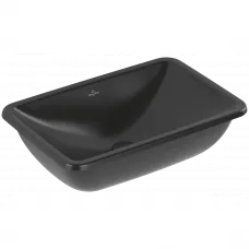 Раковина Villeroy & Boch Loop & Friends 4A5700R7 60,5x41 см, встраиваемая снизу, черный матовый