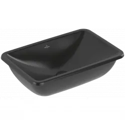 Раковина Villeroy & Boch Loop & Friends 4A5700R7 60,5x41 см, встраиваемая снизу, черный матовый