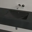 Раковина Villeroy & Boch Loop & Friends 4A5700R7 60,5x41 см, встраиваемая снизу, черный матовый