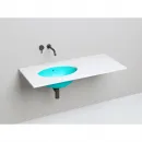 Раковина Salini S-Sense Marea 12 1101109GF 54,5x37,5 см, встраиваемая снизу, покраска по RAL глянец полностью