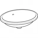 Раковина 56x46 см Geberit VariForm 500.752.01.2