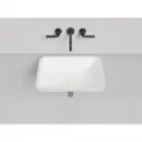 Раковина Salini S-Sense Marea 06 1802106G 55x40 см, встраиваемая снизу, белый глянец