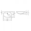 Раковина 67,5x47,5 см Villeroy & Boch Evana 61440001