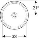 Раковина 40,5x42 см Geberit VariForm 500.746.01.2