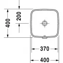 Раковина 40x40 см Duravit DuraStyle 0373370000