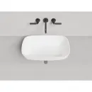 Раковина Salini S-Sense Marea 02 1802102G 59,8x39,8 см, встраиваемая сверху, белый глянец