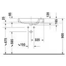 Раковина 65x40 см Duravit Happy D.2 2317650000