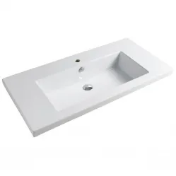 Раковина 106x51 см Artceram Gap GPL001 01 00 bi*1