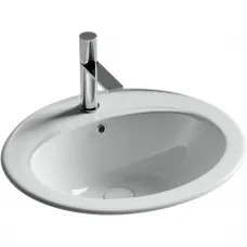 Раковина Ceramica Nova Sun CN6079 56,5x49,5 см, встраиваемая сверху, белый