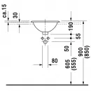 Раковина 40 см Duravit Architec 0318400000