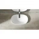 Раковина Salini S-Sense Marea 01 1802101G 64,5x38,7 см, встраиваемая сверху, белый глянец